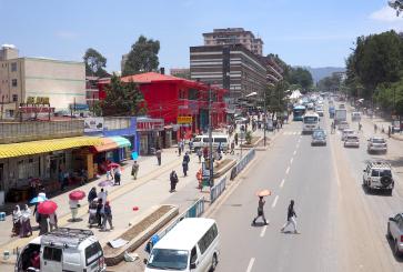 Street in Ethiopia